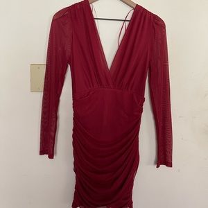 Sheer Goes Nothing Mini Dress